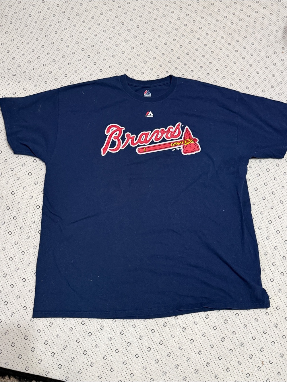 Braves  Tshirt _# 11 INCIARTE  Size 2X Atlanta Braves Logo